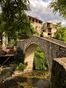 Mostar small old bridge